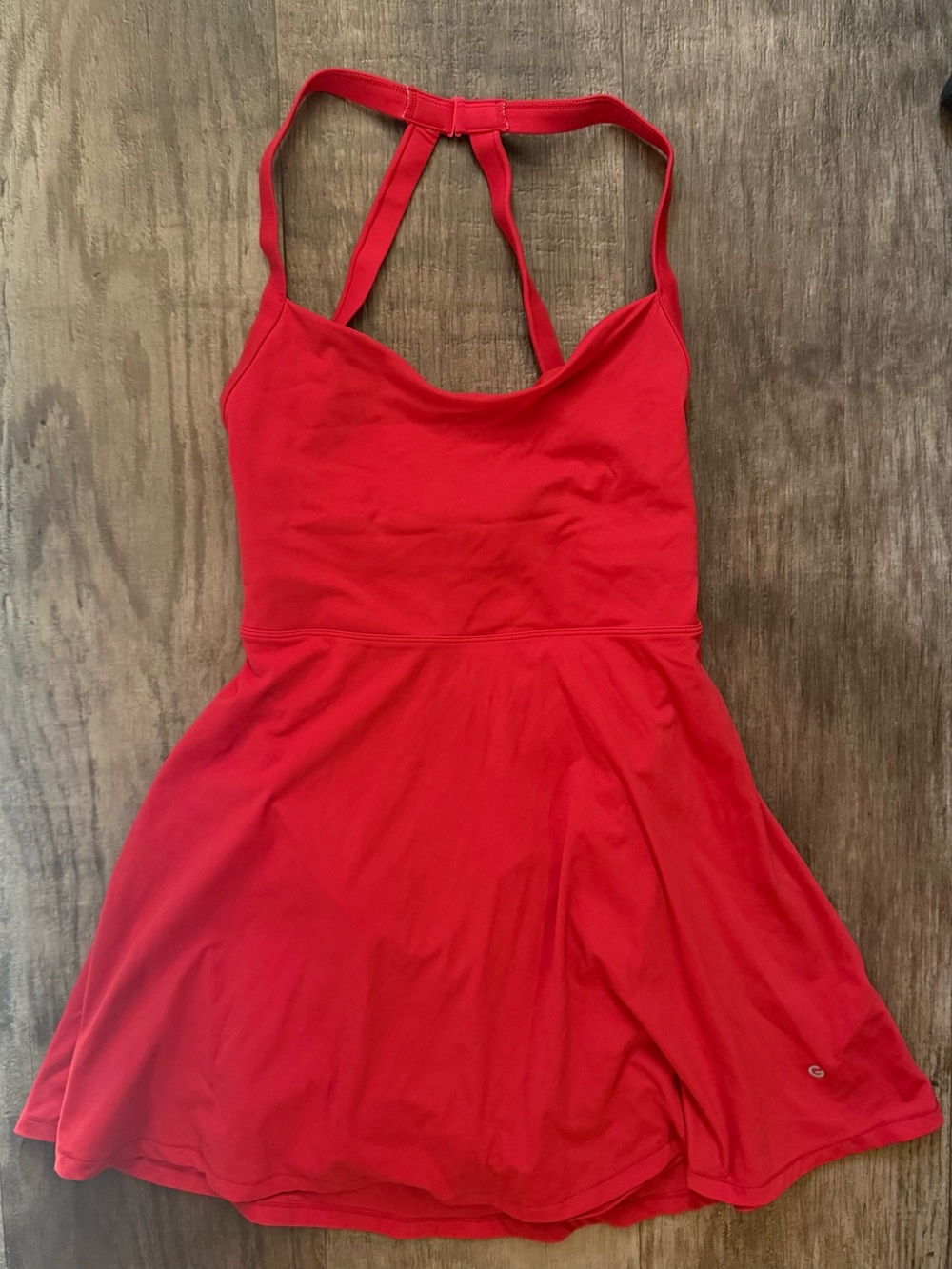 Red Strappy Skater Chemise Nightdress